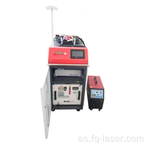 Máquina de soldadura láser de fibra de mano óptica para utensilios de cocina